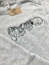 Load image into Gallery viewer, Embroidered Bunny Rabbit Sweatshirt - Gift for bunny lovers &owners