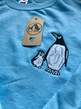 Load image into Gallery viewer, Embroidered Penguin Sweatshirt for Penguin Lovers