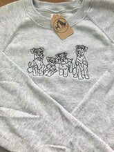 Load image into Gallery viewer, Embroidered Schnauzer Sweatshirt - For Miniature, Standard and Giant schnauzer owners