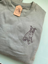 Load image into Gallery viewer, Imperfect dog Sweatshirt - Size S- Dusty Green