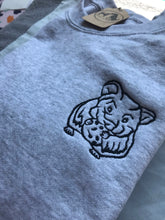 Load image into Gallery viewer, Embroidered Hamster Sweatshirt- Gifts for hamster lovers and owners