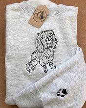 Load image into Gallery viewer, Custom Embroidered Pet Sweatshirt - For Animal Lovers
