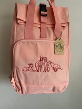 Load image into Gallery viewer, Doodle Dogs Breed Backpack for Dog Lovers and Owners- colourful embroidered compact rucksack for your adventures