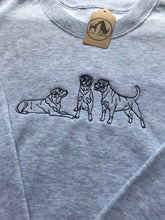 Load image into Gallery viewer, Embroidered Rottweiler Sweater - Gifs for Rottie Lovers and owners