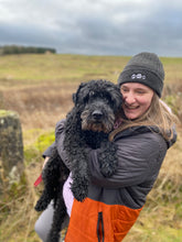 Load image into Gallery viewer, Custom Paw Print Beanie Hat- For dog and cat lovers and owners