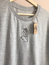 Load image into Gallery viewer, Fluffy Cat Organic T-shirt- Gifts for Persian/ rag doll lovers and owners.