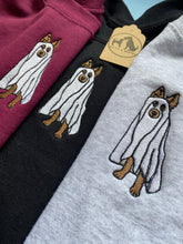Load image into Gallery viewer, Halloween Puppy Ghost Dog Sweatshirt - For spooky season lovers.
