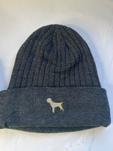 Load image into Gallery viewer, Breed silhouette Beanie hat. The cutest mini dog silhouette beanie hat for dog parents