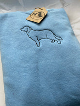 Load image into Gallery viewer, Embroidered Golden Retriever Silhouette Sweatshirt- Gifts for Goldie lovers and owners