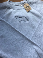 Load image into Gallery viewer, Custom Silhouette Style Sweatshirt - Outline only  - Gifts for dog / cat lovers