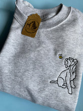 Load image into Gallery viewer, Schnauzer Outline Sweatshirt - Gifts for miniature/ standard schnauzer owners and lovers.