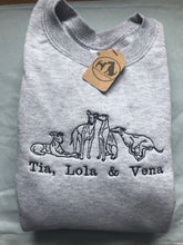Load image into Gallery viewer, Custom Doodle Pet Sweatshirt - Gifts for dog / cat owners