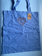 Load image into Gallery viewer, OLD STOCK OTTER TOTE BAG - cornflower blue