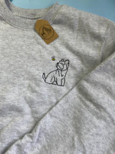 Load image into Gallery viewer, Westie Outline Sweatshirt - Gifts for west highland terrier owners and lovers.