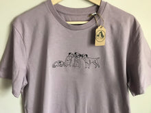 Load image into Gallery viewer, Embroidered Border Terrier T-Shirt- Organic cotton tee for dog lovers