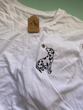 Load image into Gallery viewer, IMPERFECT- dalmatian T-shirt  3XL/ WHITE