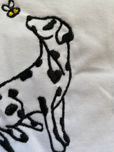 Load image into Gallery viewer, IMPERFECT- dalmatian T-shirt  3XL/ WHITE