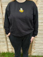 Load image into Gallery viewer, Halloween Puppy Pumpkin Dog Sweatshirt - For spooky season lovers.