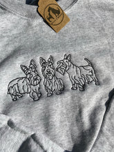 Load image into Gallery viewer, Embroidered Scottish terrier Sweater - Gifs for Scottie dog Lovers and owners