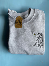 Load image into Gallery viewer, Schnauzer Outline Sweatshirt - Gifts for miniature/ standard schnauzer owners and lovers.