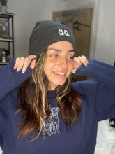 Load image into Gallery viewer, Custom Paw Print Beanie Hat- For dog and cat lovers and owners