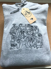 Load image into Gallery viewer, Embroidered Dog Club Hoodie for dog lovers