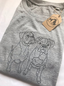 Custom Pet T-Shirt - Personalised gifts for animal lovers / pet owners