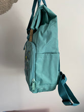 Load image into Gallery viewer, Spring Dogs Backpack for Dog Lovers and Owners- colourful embroidered compact rucksack for your adventures