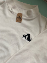 Load image into Gallery viewer, PRE- LOVED - Embroidered dogs roll neck sweater