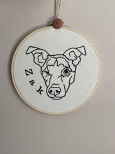 Load image into Gallery viewer, Custom Embroidered Decorative Hoop - Display your special memories in your home