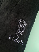 Load image into Gallery viewer, Custom Embroidered Pet Fleece - For animal Lovers and Pet Parents