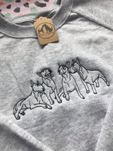 Load image into Gallery viewer, Embroidered Bull Terrier Sweatshirt - Gifts for English bully owners & lovers
