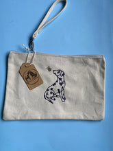 Load image into Gallery viewer, Spring Time Dog Accessories Pouch / Make up bag / travel bag / sewing bag.