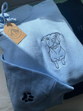 Load image into Gallery viewer, Custom Embroidered Pet Sweatshirt - For Animal Lovers