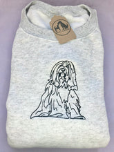 Load image into Gallery viewer, Custom Embroidered Pet Sweatshirt - For Animal Lovers