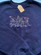 Load image into Gallery viewer, Festive Dog Zoomies Sweatshirt - Christmas dogs sweater for dog lovers