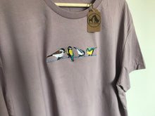 Load image into Gallery viewer, British Garden Birds T-shirt- Gifts for bird watchers and nature lovers