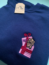 Load image into Gallery viewer, Christmas Puppy Present  Sweatshirt - Festive dogs sweater for dog lovers