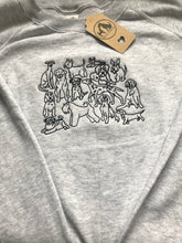 Load image into Gallery viewer, Embroidered Dog Club Sweatshirt for dog lovers