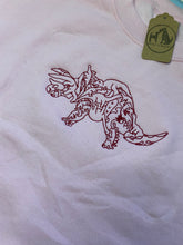 Load image into Gallery viewer, SAMPLE- DINOSAUR TRICERATOPS SWEATSHIRT - L& M