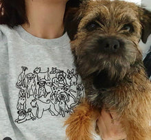 Load image into Gallery viewer, Embroidered Dog Club Sweatshirt for dog lovers