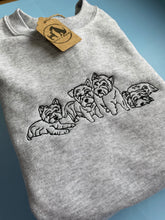 Load image into Gallery viewer, Embroidered Westie Sweatshirt - Gifts for West Highland Terrier Lovers