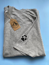 Load image into Gallery viewer, Custom Paw Print T-shirt (Sleeve)