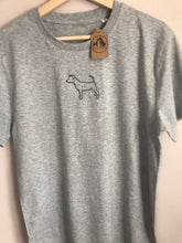 Load image into Gallery viewer, Embroidered Jack Russell Terrier T-Shirt - Gifts for Jack Russell lovers and owners