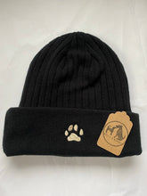 Load image into Gallery viewer, Custom Paw Print Beanie Hat- For dog and cat lovers and owners
