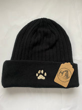 Load image into Gallery viewer, Custom Paw Print Beanie Hat- For dog and cat lovers and owners