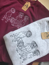 Load image into Gallery viewer, Embroidered Boxer Dog Sweatshirt - Gifts for boxer owners and lovers