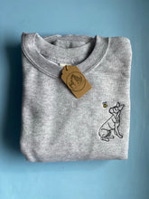 Load image into Gallery viewer, Spring Boston Terrier Outline Sweatshirt - Gifts for Boston owners and lovers.