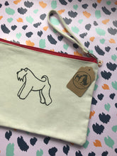 Load image into Gallery viewer, Dog Lover Accessories Pouch / Make up bag / travel bag / sewing bag.
