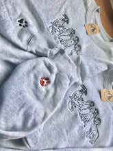 Load image into Gallery viewer, ADD ON - Custom Paw Print Embroidered Sleeve Detail